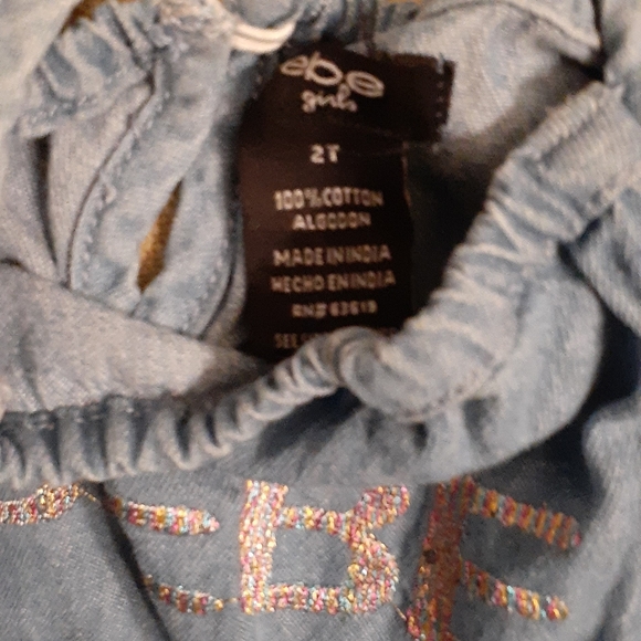 BEBE 2T JUMPSUIT NWT TODDLER GIRLS - Picture 3 of 8